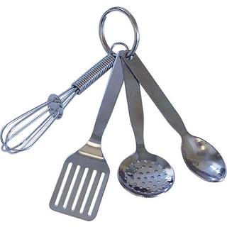 R&M International Mini 3.5 """" K?kkenv?rkt?jss?t med n?glering inkluderer whisk spatel ske og skimmers?lv