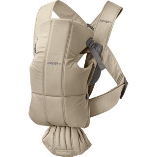 Babybjörn Mini Bæresele Woven, Beige