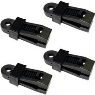 Tent Groundsheet Pegging Clamps Pack Of 4