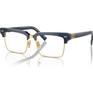 Miu Miu MU11XV 08Q1O1 54 Briller Kvinder Blue - Gold - 54mm