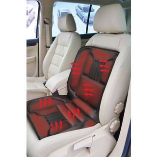 Dunlop bilsædevarmer 12V med to opvarmningstilstande 98x49cm