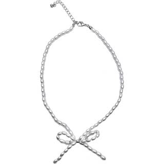 Conmé Halskæde Bow - Hvid