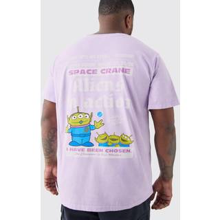 Mens Plus Toy Story License T-shirt In Lilac