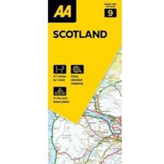 AA Road Map Britain 9: Scotland