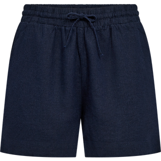 Freequent Shorts - FQLava HørShorts Blå Str. XS Freequent.dk