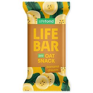 Lifefood Lifebar Havre Snack Banana Dream Økologisk - 40 g
