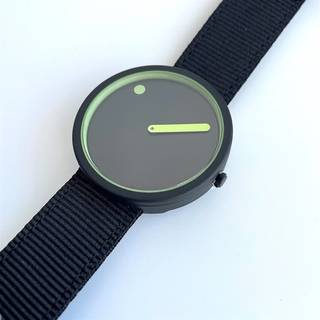 Picto R44023-R006 Manta Ray Black and Paradise Green 40mm ATM