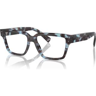 Dolce & Gabbana Mand DG3383 3392 Optiske stel Acetat Blå Transparent Firkantet Normal