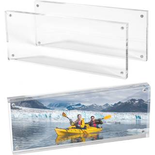 Mammoth Duraclear 4x10 Akrylramme - Rammeløst panoramabillede og licensvisning - Slank moderne design til elegant indretning