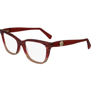 LONGCHAMP Kvinde LO2744 606 Optiske stel Acetat Rød Firkantet Normal Normal