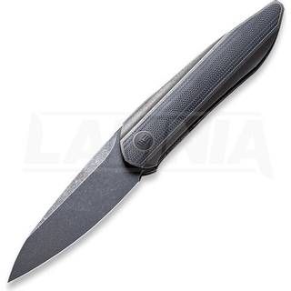Black Void Opus foldekniv, black ti with black G10 inlay