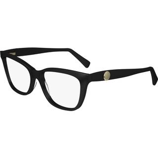 LONGCHAMP Kvinde LO2744 001 Optiske stel Acetat Sort Firkantet Normal Normal
