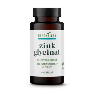 Närokällan Zinkglycinat, 90 kapsler