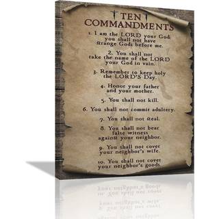 10 bud vægkunst vintage ti bud vægdekor