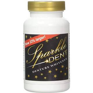 WalterDrake Clear Sparkle Dent Denture Whitener: Fjerner tandsten, plak og kaffe- og tepletter; Økonomisk – 5 måneder pr. flaske