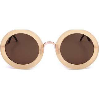 Kartell KL507S 04 51 Solbriller Kvinder Brun - Frosted Beige Brown - 51mm