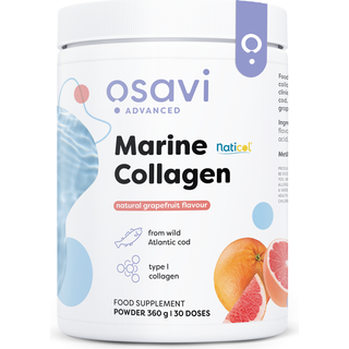 Marine Kollagen fra Vild Torsk, Grapefrugt - 360g