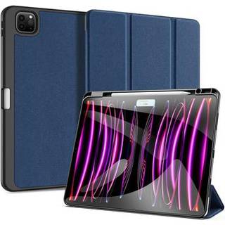 iPad Pro 13 (2024) Dux Ducis Domo Tri-Fold Smart Folio Cover - Blå