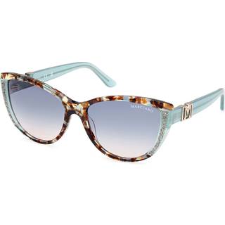 Guess by Marciano Kvinde GM00011 89W Solbriller Acetat Turkis Blå Cat Eye Normal