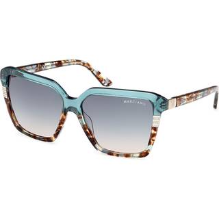 Guess by Marciano Kvinde GM00009 87W Solbriller Acetat Turkis Blå Firkantet Normal