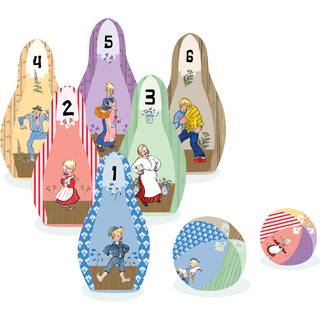 Barbo Toys Emil Fra Lønneberg  Blødt Bowlingsæt