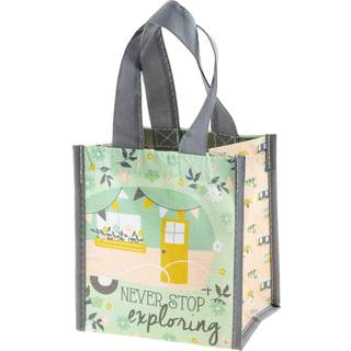 Karma Genanvendelige gaveposer - taske og gavepose med håndtag - Perfekt til fødselsdagsgaver og festposer Rpet 1 Camper Small