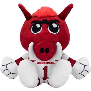 Bleacher Creatures Arkansas Razorbacks Big Red 8 """" Mascot Kuricha Sittande plysch - Mjuk chibiinspirerad maskot