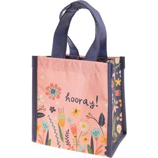 Karma Genanvendelige gaveposer - taske og gavepose med håndtag - Perfekt til fødselsdagsgaver og festposer Rpet 1 Hurra lille