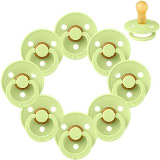 BIBS Rund Colour Sut - Sampak - 8 stk. - Str. 2 - Matcha