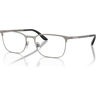 Giorgio Armani Mand AR5054 3259 Optiske stel Metal Grå Transparent Firkantet Normal