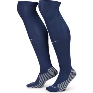 Knælange Paris Saint-Germain Strike Nike-målmandsfodboldstrømper - blå - 38-42