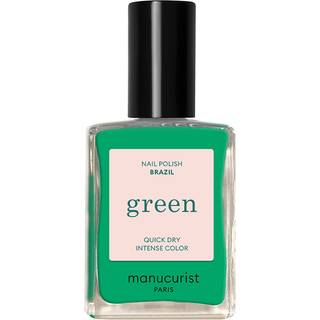 manucurist Paris Negle Neglelak Grøn Brazil 15 ml (7.600,00 kr / 1 l) - 15 ml