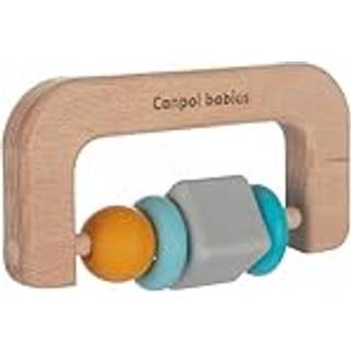 Canpol babies Teethers Wood-Silicone tyggelegetøj, bidering 1 stk. - 1 stk.