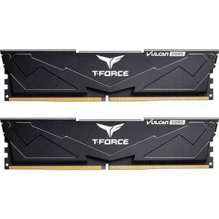 Team Group T-Force Vulcan DDR5-6000 - 32GB - CL30 - Dual Channel (2 pcs) - AMD EXPO & Intel XMP - Sort