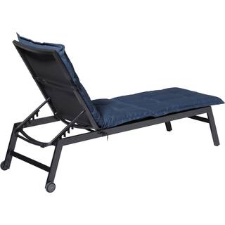 Panama Hynde til solseng 200x65 cm, Safir blå