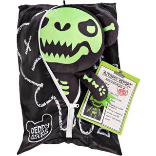 Bones Deddy Bear im Leichensack 30cm