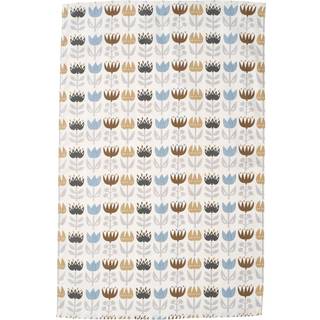 Klippan Yllefabrik Tulip viskestykke 46x70 cm Grey