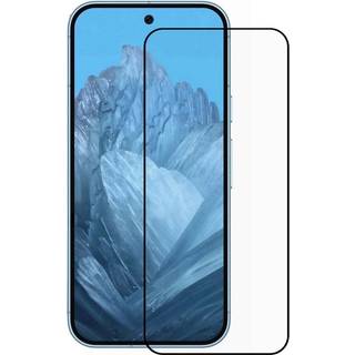 Google Pixel 9 Pro XL Full Fit Hærdet Glas - Skærmbeskyttelse - Gennemsigtig / Sort Kant