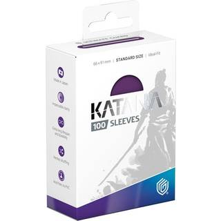 Ultimate Guard Katana Sleeves Standard Size (100) - Iris Bloom