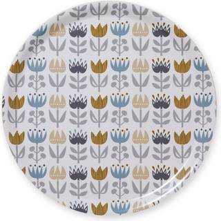 Klippan Yllefabrik Tulip rund bakke Ø38 cm Grey