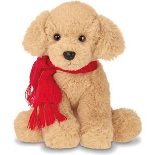 Bearington Grizwald Golden Retriever plys 7,5 tommer hundeplys julehund udstoppede dyr