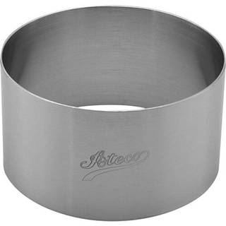 Ateco Round Cake Ring Dessert Mold 1,75 """" High X 3,125 """" Diameter Rustfrit stål