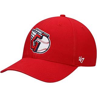 '47 MLB alternativ oprydning af justerbar hat voksen (Cleveland Guardians Red)