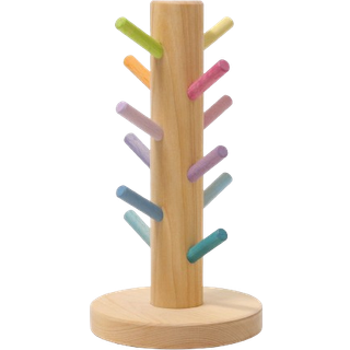 Grimms Sorting Helper Building Rings - Rainbow