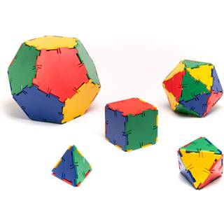 Polydron byggesæt, 50 dele