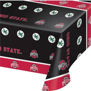 Kreativ konvertering af Ohio State University Plastic Table Cover 54 """" X108 """" -
