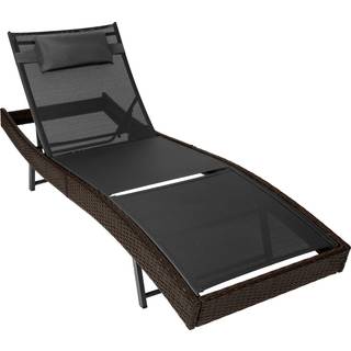 Polyrattan solseng Moana - brunmeleret