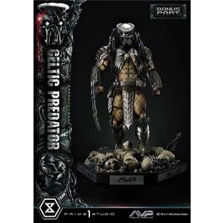 The Alien vs. Predator Museum Masterline Series Statue 1/3 Celtic Predator Bonus Ver. 95 cm