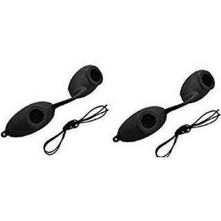 2 Pack Evo Flex Sunnies Fleksible garvningsseng Briller UV Eye Protection Glasses (Black) FDA -kompatible