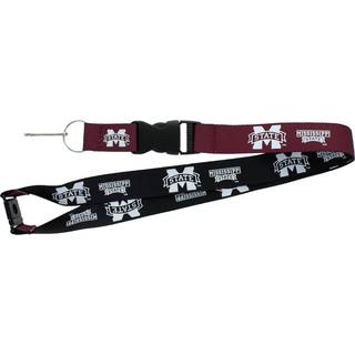 Aminco NCAA Mississippi State Bulldogs Reversible Lanyard Team Colours (CCP-LN-162-59)